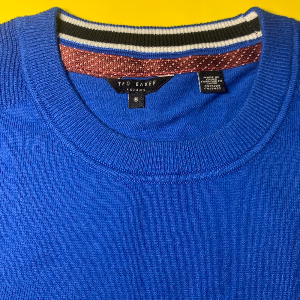 π Menβs TED BAKER London π crew neck sweater - Picture 3 of 7